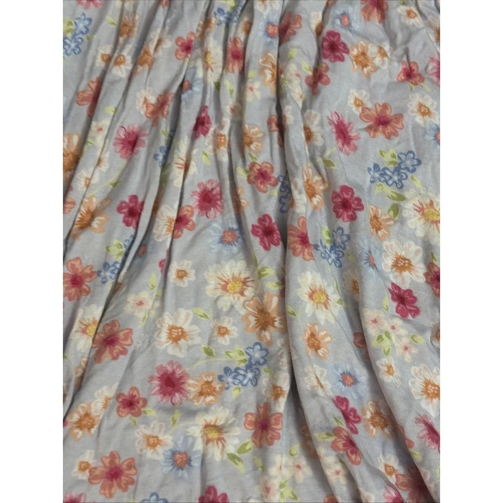 Posh Peanut Girls Sz 5 Bamboo Twirly Ruffle Dress Flowers